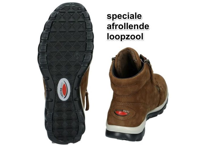 Rollingsoft 76.868.41 bottines bruin