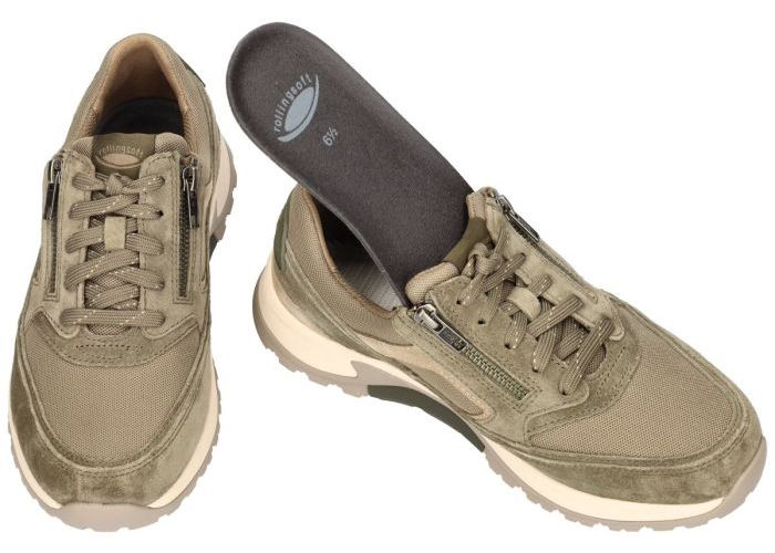 Rollingsoft 8000.25.09 sneakers groen olijf
