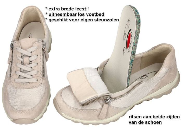 Rollingsoft 66.968.22 sneakers  off-white/ecru/parel