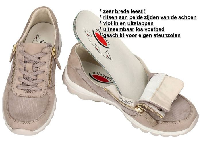 Rollingsoft 66.968.62 sneakers  taupe
