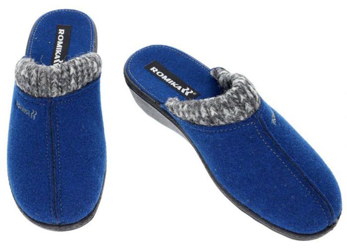 Romika 60092 ROMILASTIC 392 pantoffels blauw
