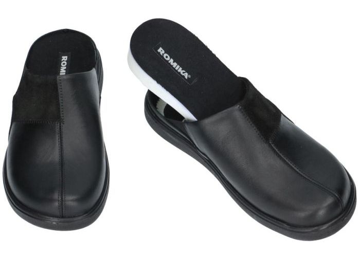 Romika 50401 GOMERA H01 pantoffels & slippers zwart