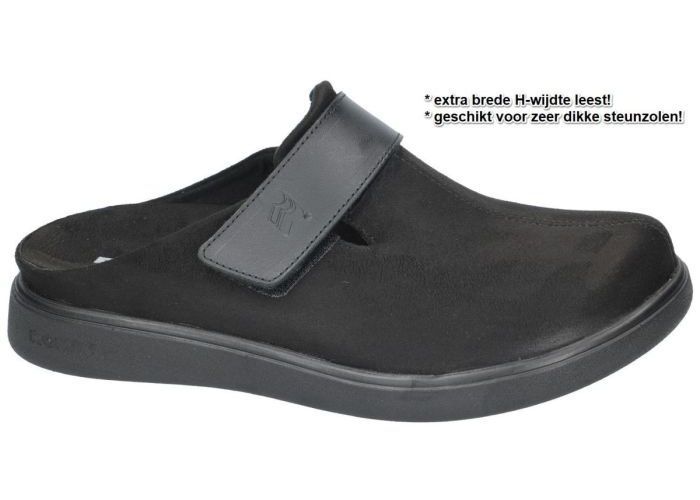 Romika 50403 GOMERA (H) pantoffels & slippers zwart