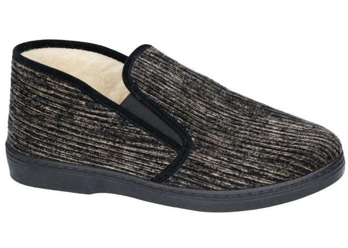 Ronny 0243 pantoffels & slippers grijs  donker