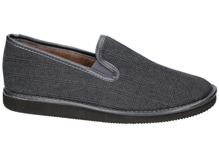 Ronny 0836 pantoffels & slippers grijs  donker