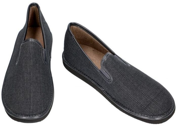 Ronny 0836 pantoffels & slippers grijs  donker
