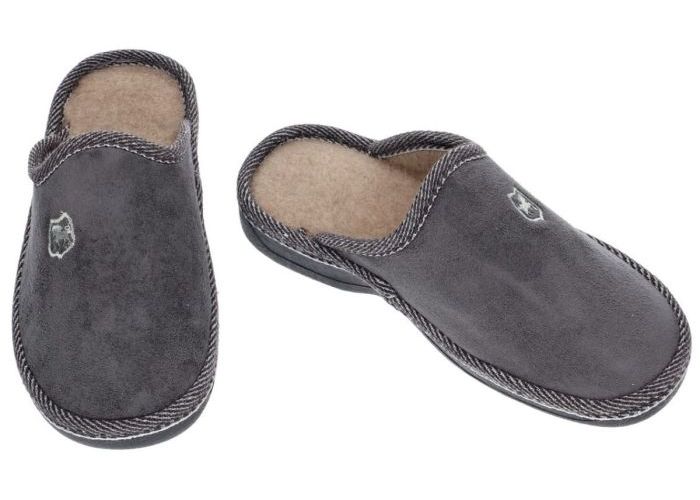 Ronny 0840 pantoffels & slippers grijs  donker