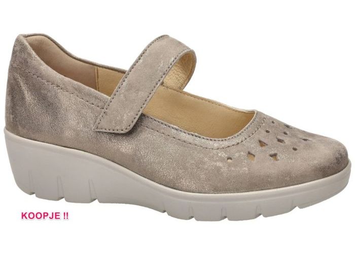 Semler J7095 Judith ballerina's & mocassins goud
