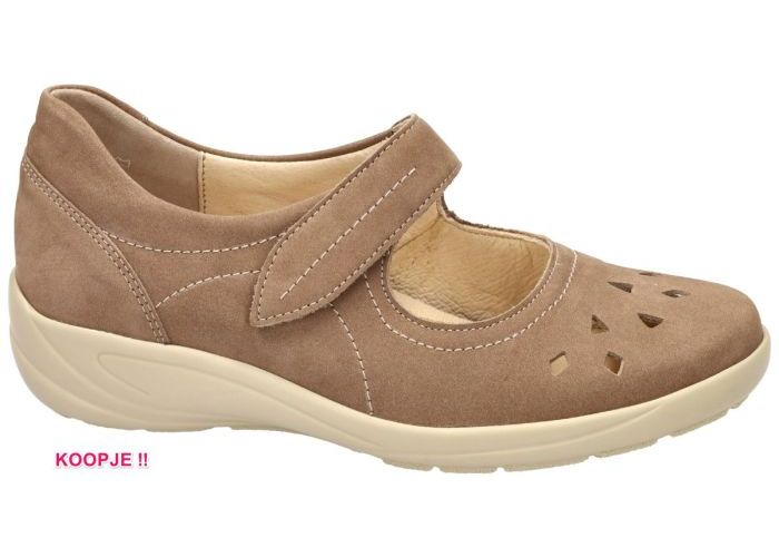 Semler B6035 Birgit  ballerina's & mocassins taupe