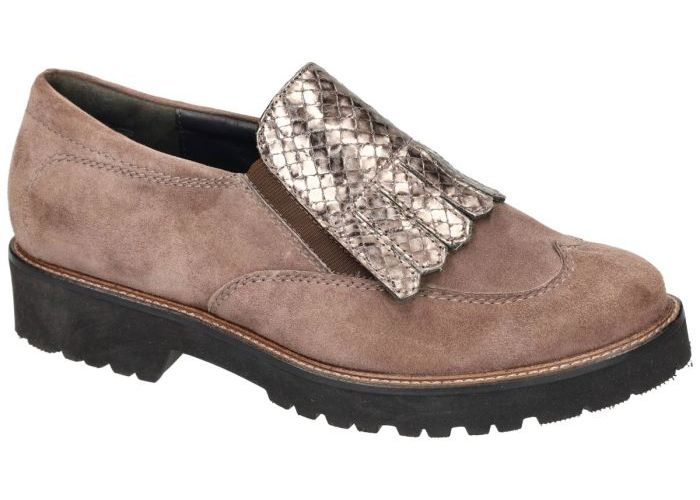 Damesschoenen Semler BALLERINA'S & MOCASSINS E8183 Elena-G+  Taupe