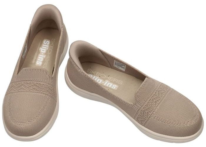 Skechers 138435 On-the-Go Flex Radiant-Sloane ballerina's & mocassins taupe