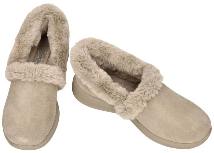 Skechers 168118 COZY ESCAPE-SNOWY BLISS ballerina's & mocassins taupe