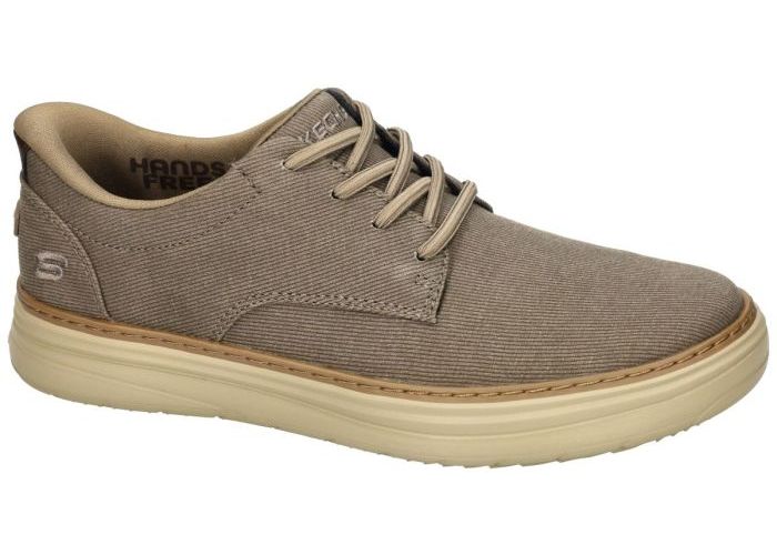 Herenschoenen Skechers MOCASSINS 211196 / TPE Sterling RAMONE  Taupe Donker