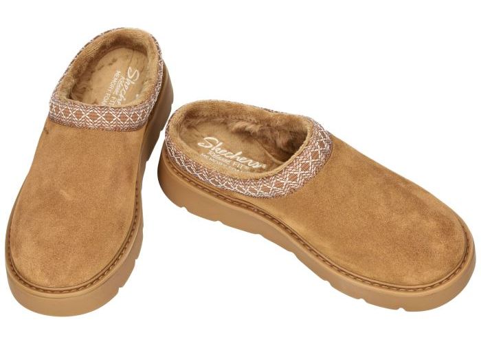 Skechers 169193 KEEPSAKES cozy-cozy CASCADE pantoffels bruin licht