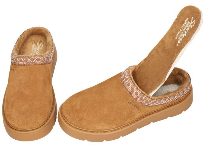 Skechers 169193 KEEPSAKES cozy-cozy CASCADE pantoffels bruin licht