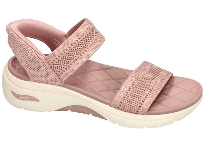 Skechers 140844 Go Walk Arch Fit 2.0 Sandal-Kennedy sandalen roze donker