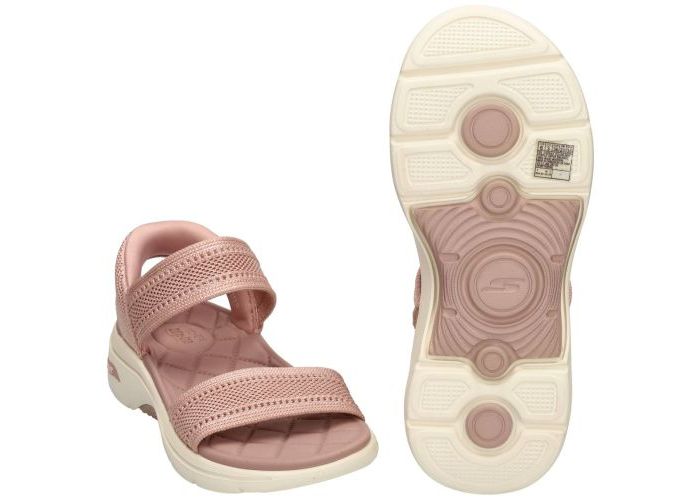 Skechers 140844 Go Walk Arch Fit 2.0 Sandal-Kennedy sandalen roze donker