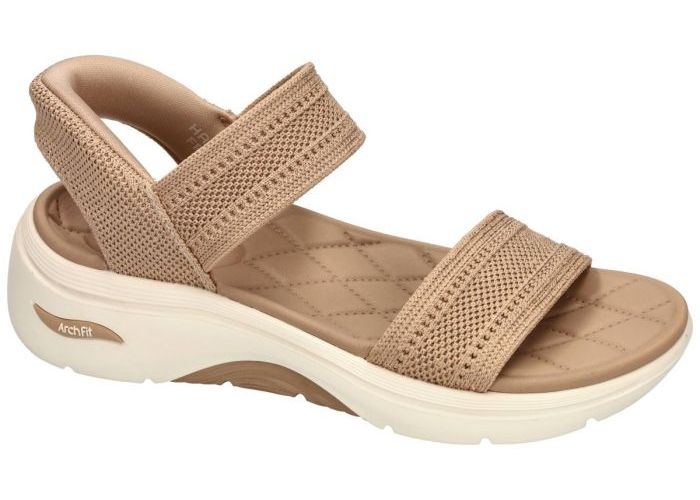 Skechers 140844 Go Walk Arch Fit 2.0 Sandal-Kennedy sandalen taupe