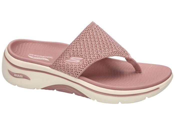 Skechers 140861 Go Walk Arch Fit 2.0 Sandal-Carrie slippers & muiltjes roze