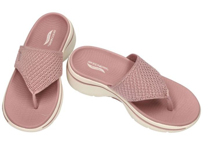 Skechers 140861 Go Walk Arch Fit 2.0 Sandal-Carrie slippers & muiltjes roze