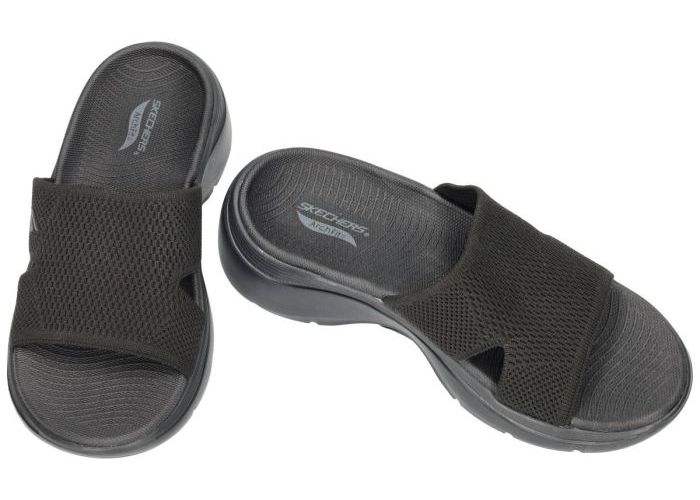 Skechers 140865 Go Walk Arch Fit 2.0 Sandal-Dakota slippers & muiltjes zwart