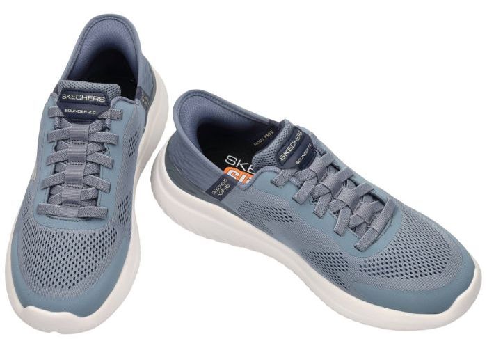 Skechers 232459 BOUNDER 2.0-EMERGED sneakers blauw licht