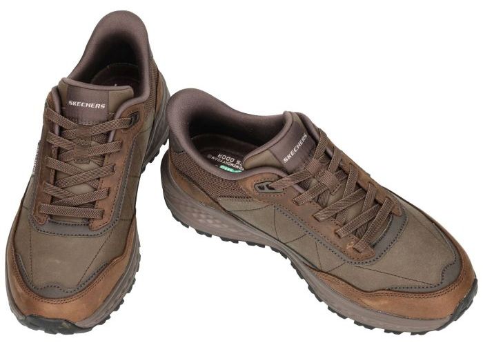 Skechers 211350 SLADE ULTRA-GAVIN sneakers bruin donker