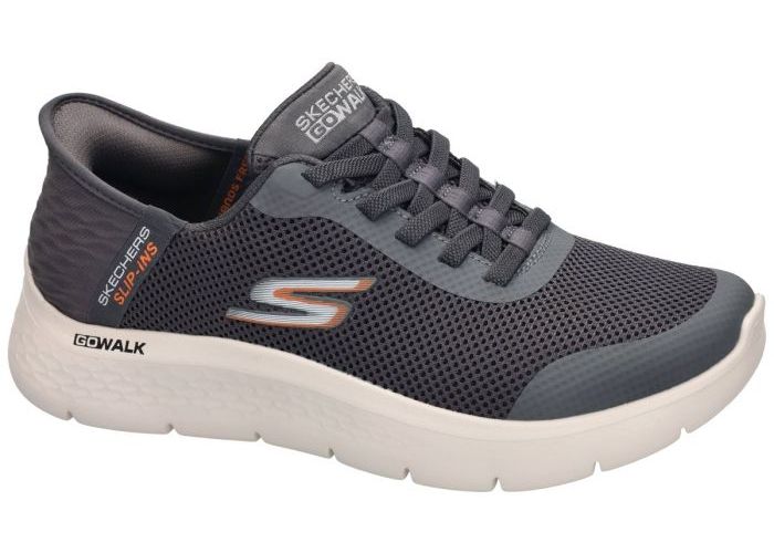 Herenschoenen Skechers SNEAKERS 216324WW Go Walk Flex-hands up Grijs  Donker