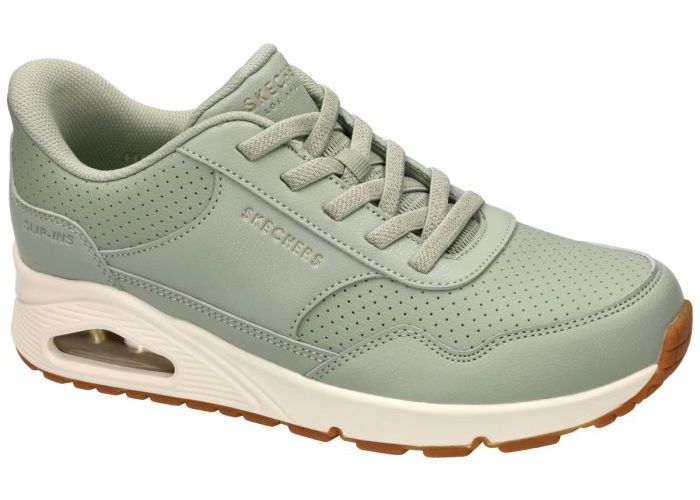 Damesschoenen Skechers SNEAKERS  177118 UNO-BANKSIA LUXE Groen Olijf