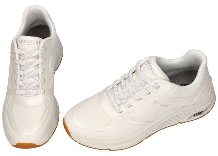 Skechers 155570 ARCH FIT S-MILE (MILE MAKERS) sneakers  off-white-crÈme-ivoorkleur