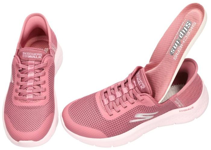 Skechers 124836 GO WALK FLEX - grand entry sneakers  roze