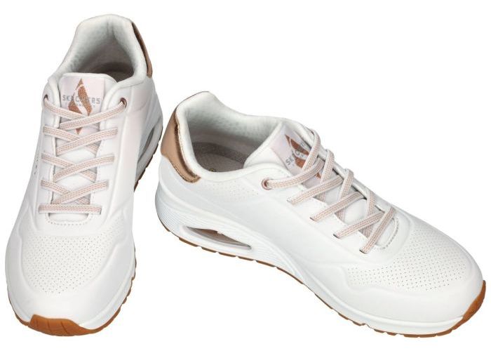 Skechers 155196 UNO-SHIMMER AWAY sneakers  wit