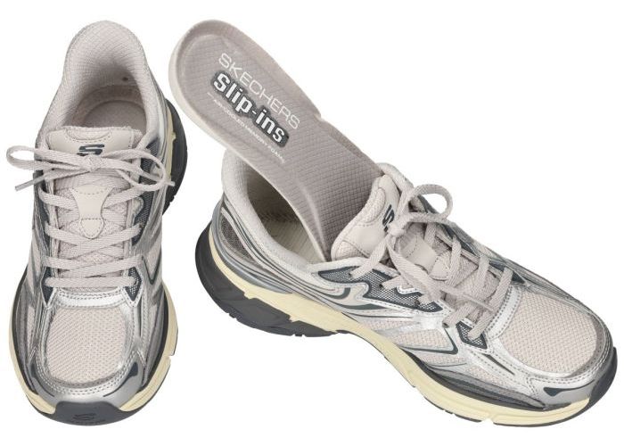 Skechers 150710 STAMINA SPORT  sneakers  zilver