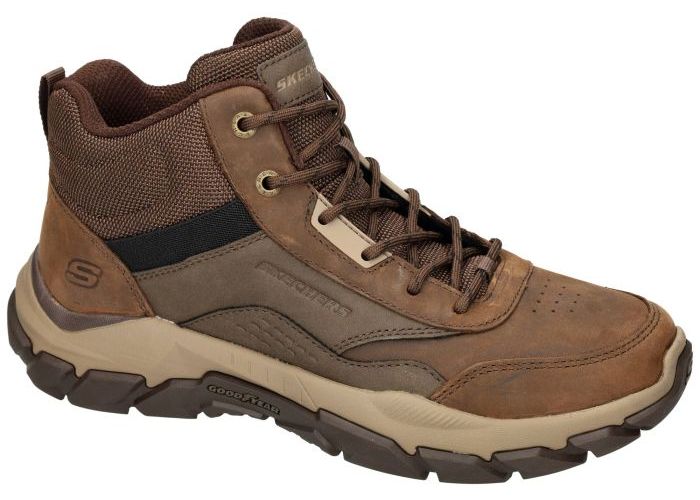 Skechers 205587 SANTORO-HOPKINS wandelschoenen bruin