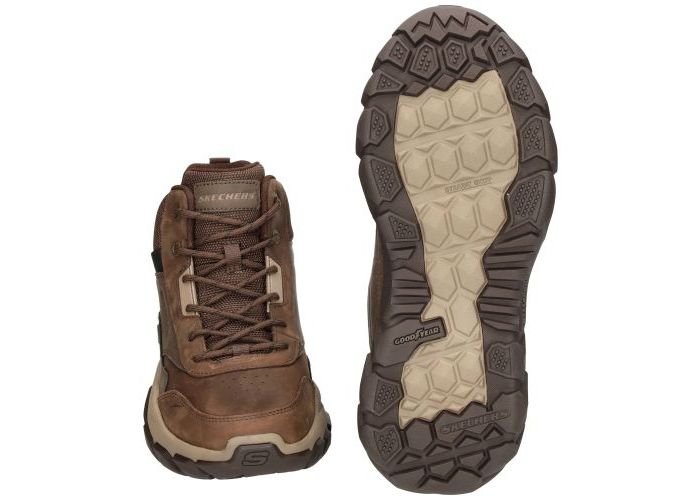 Skechers 205587 SANTORO-HOPKINS wandelschoenen bruin