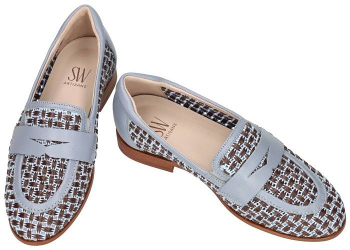 Softwaves SELDA 9.10.03 ballerina's & mocassins blauw licht