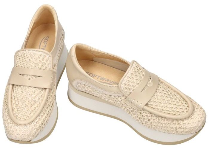 Softwaves CAELA 7.78.125 ballerina's & mocassins crÈme
