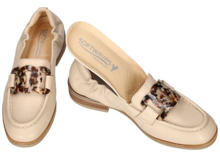 Softwaves GINGER style 8.35.62  ballerina's & mocassins crÈme