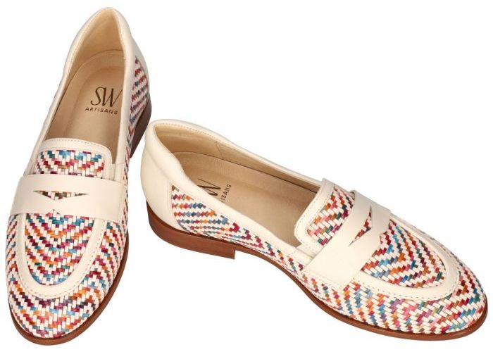 Softwaves SEL 9.10.26 ballerina's & mocassins off-white-crÈme-ivoorkleur