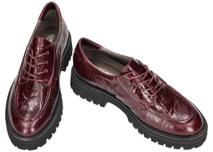 Softwaves DAMITA style 9.56.05 lage gesloten schoenen bordeaux
