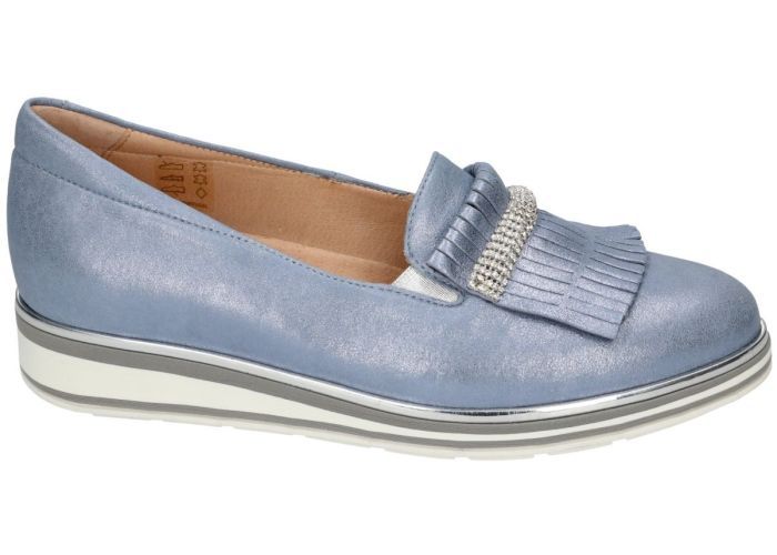 Softwaves 7.63.03/03 ballerina's & mocassins blauw