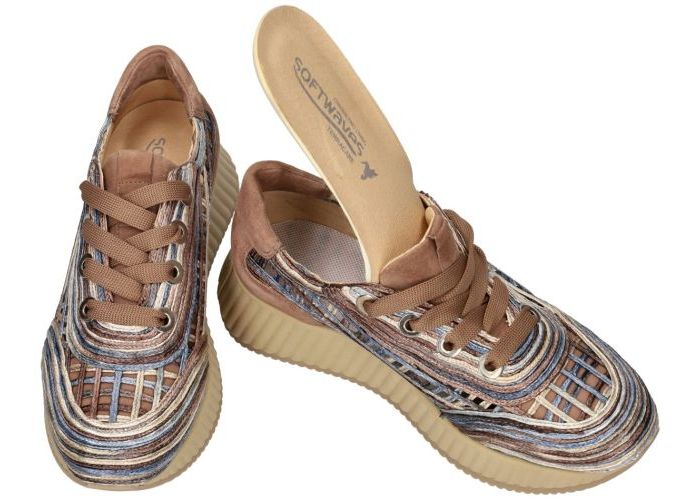 Softwaves ARDI style 8.95.35 sneakers  blauw