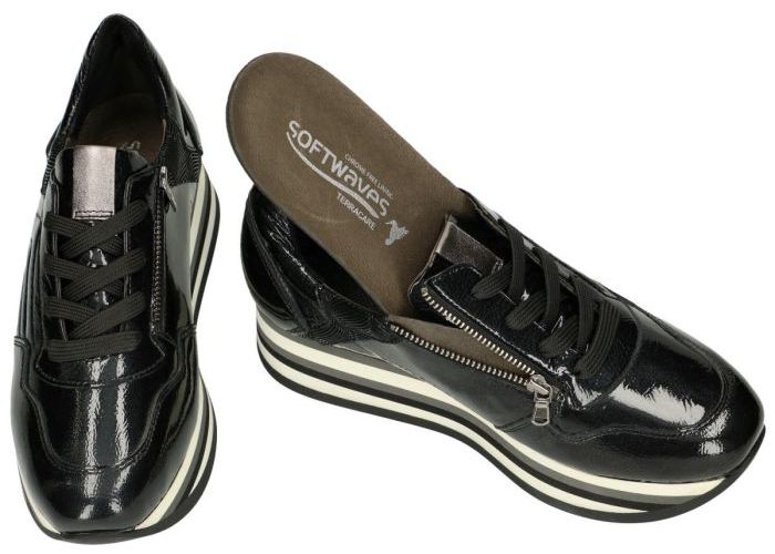 Softwaves 7.78.30 sneakers  zwart