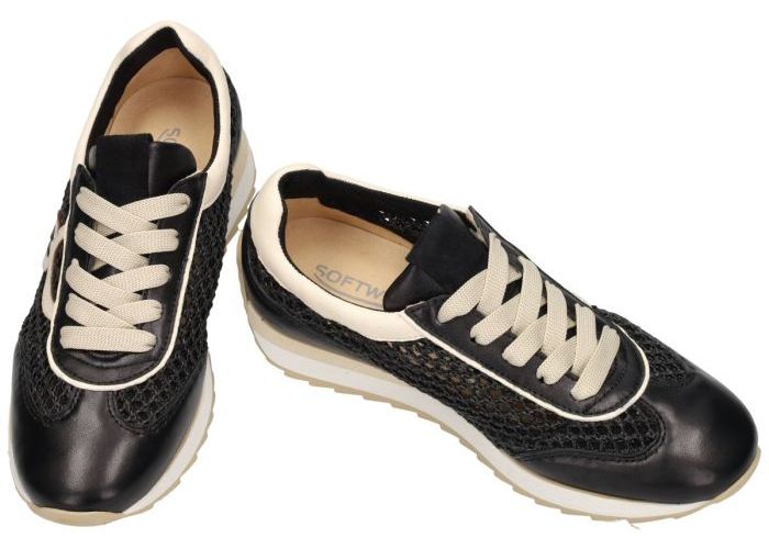 Softwaves DAKOTA style 9.32.29 sneakers  zwart