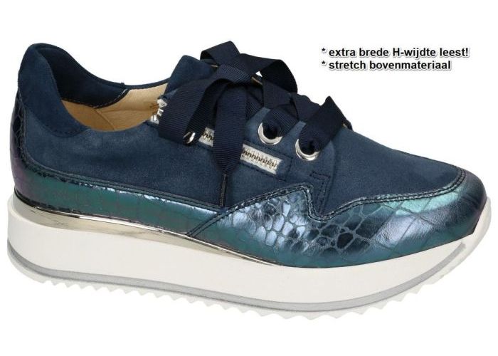 Softwaves 10.05.01ST sneakers  blauw donker