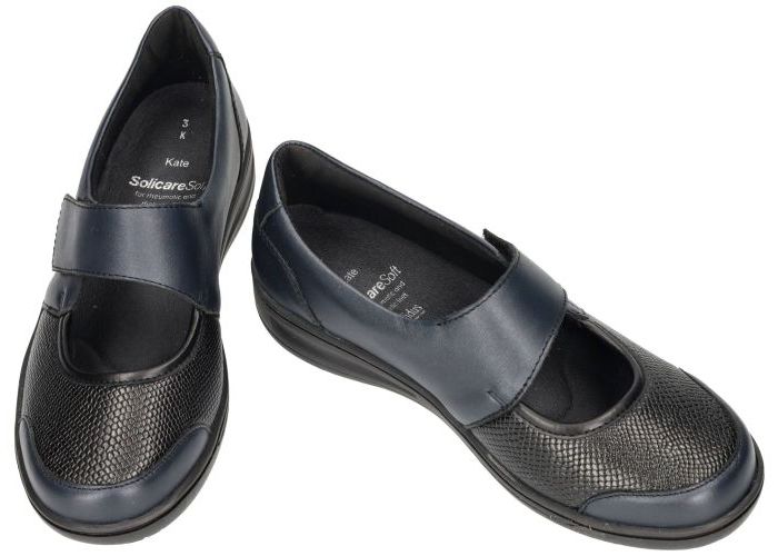 Solidus 29503  KATE 503 (K) ballerina's & mocassins antraciet grijs