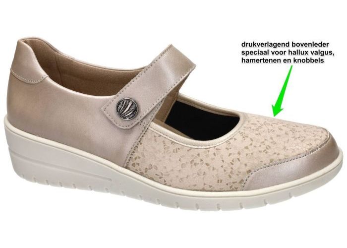 Solidus 25503-40558 HELIA (H) ballerina's & mocassins beige