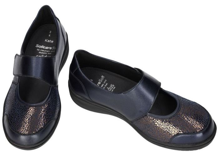 Solidus 29503-80540 KATE (K) ballerina's & mocassins blauw donker