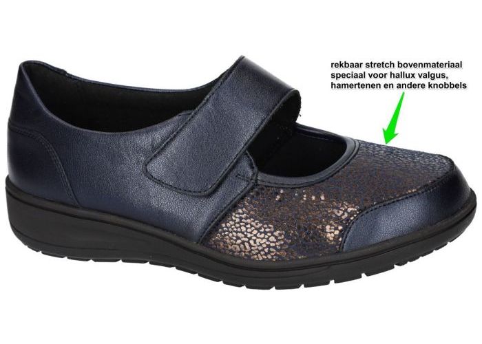 Solidus 29503-80540 KATE (K) ballerina's & mocassins blauw donker