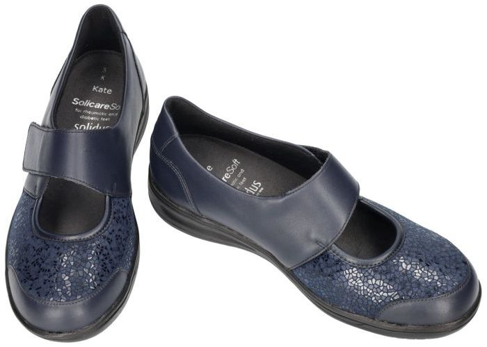 Solidus 29503-80738  KATE (K) ballerina's & mocassins blauw donker